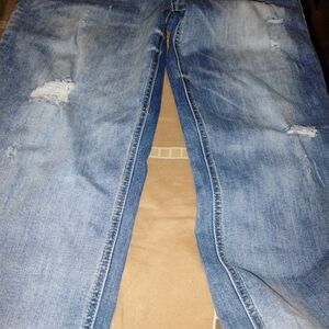 Democracy Light Blue Distressed Women Jeggings